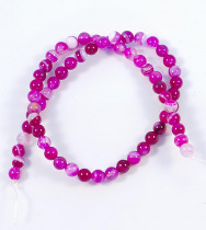 Агат бусины d-6 мм