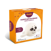 " Miadolla" WT- 0118 " Нерпа Нерпыш" набор для валяния . 