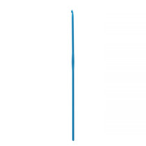 Для вязания " Gamma" CH- 15 крючок цв. алюминий d 2. 5 мм 15 см в чехле синий