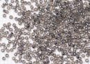 Бисер Япония MIYUKI Seed Beads 15/0 5г 0650 окрашенный рустикальный серый алебастр серебряная линия внутри